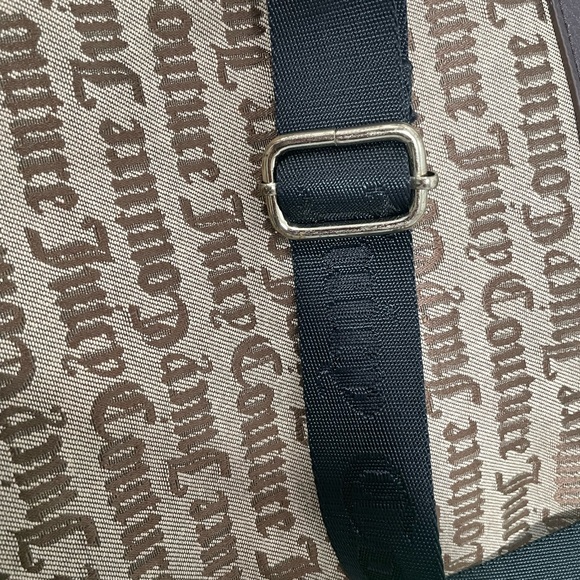 NWT Juicy Couture Cross my Heart Gothic Logo Crossbody Bag - Picture 13 of 13